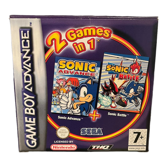 Sonic Advance + Sonic Battle