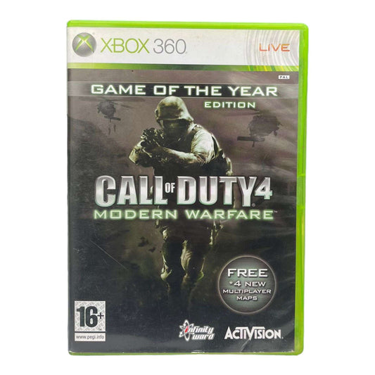 Call of Duty 4: Modern Warfare - GOTY edition - XBox 360