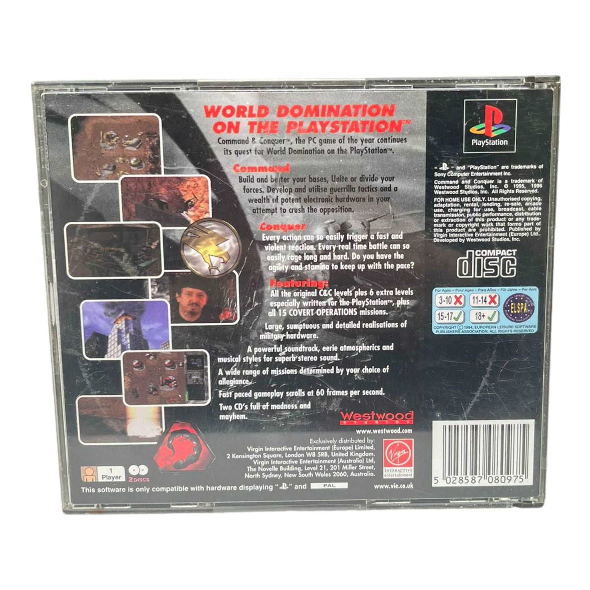 Command Conquer - PS1