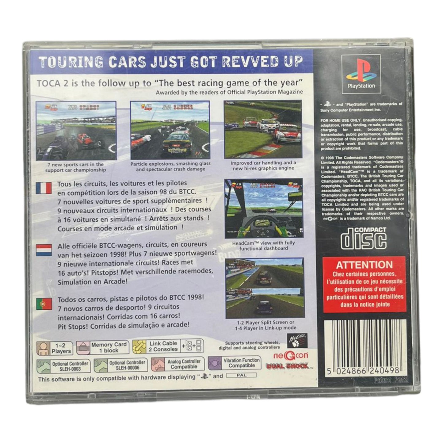 TOCA 2 Touring Cars