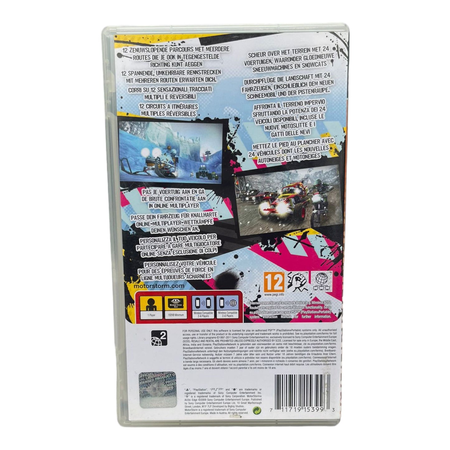 Motor Storm Arctic Edge - PSP Essentials
