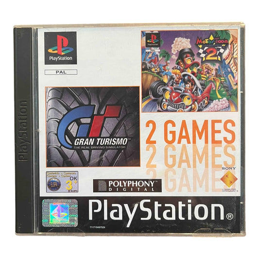 Gran Turismo - Motor Toon Grand Prix 2 - 2 in 1 - PS1