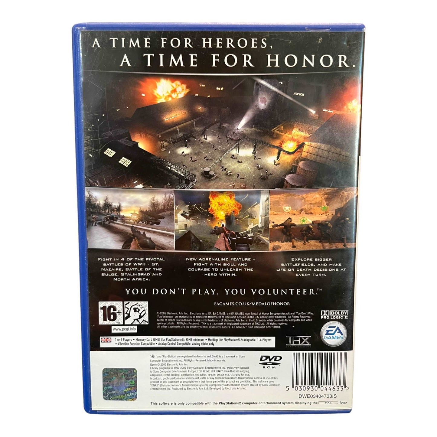 Medal of Honor: European Assault - PS2