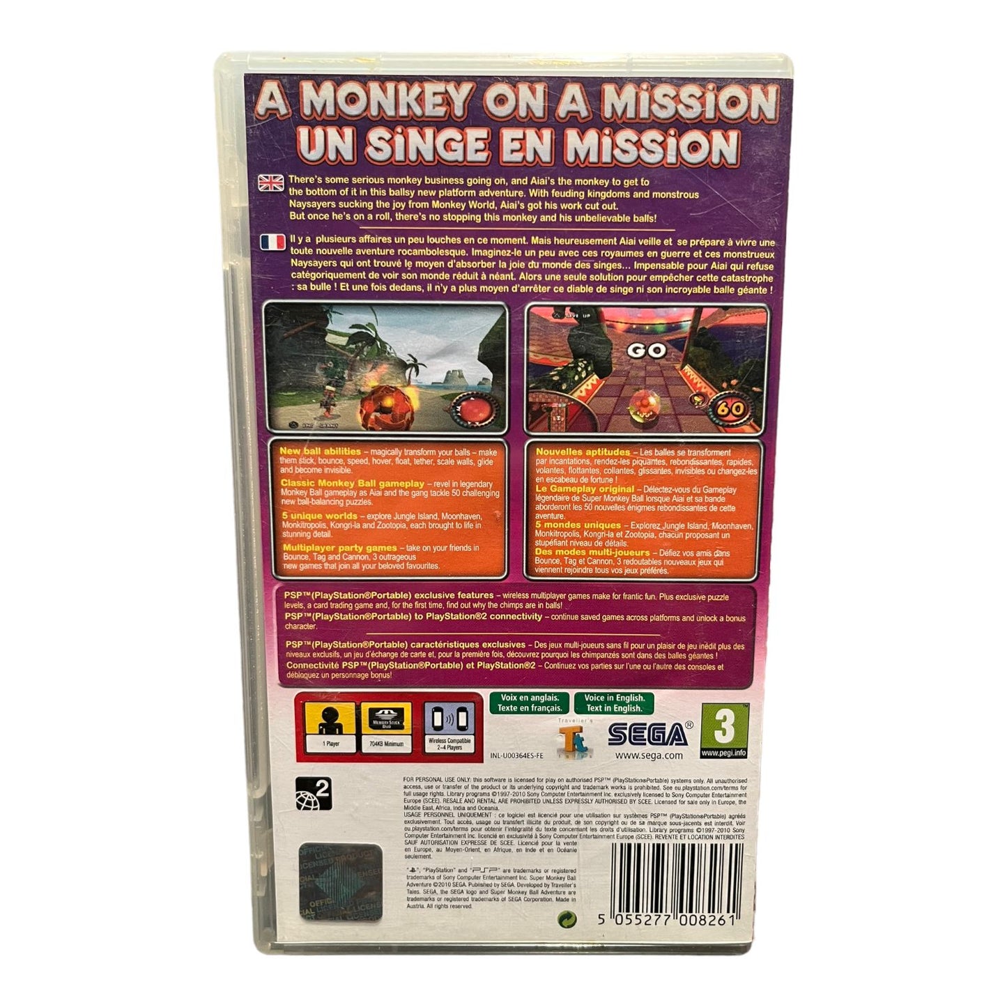 Super Monkey Ball Adventure - PSP Essentials