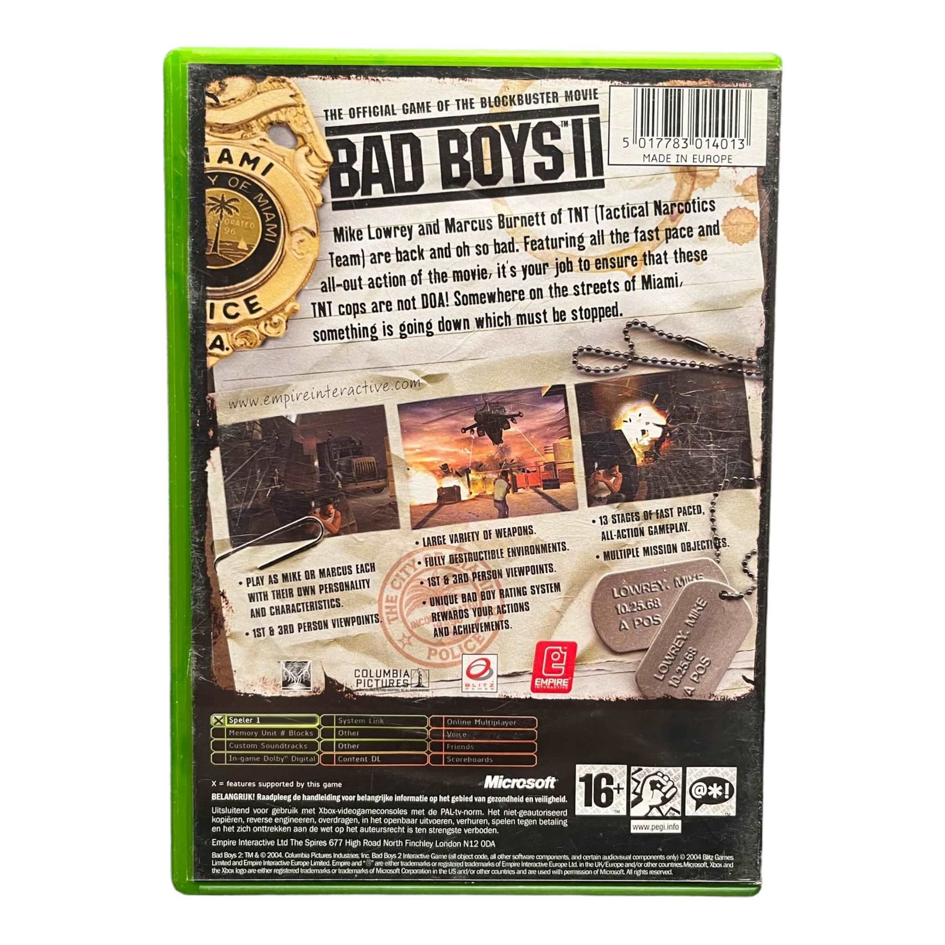 Bad Boys 2 - XBox