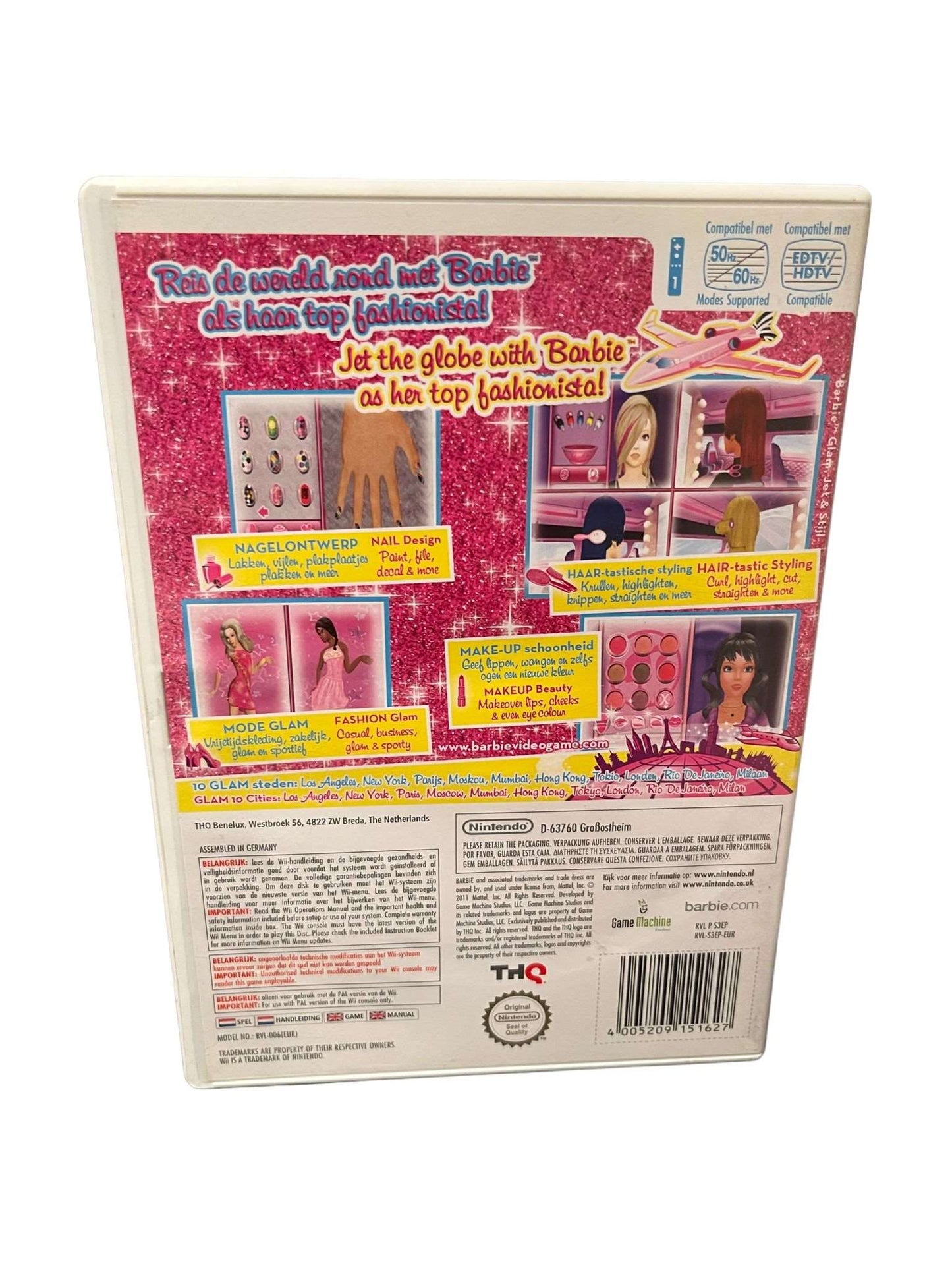Barbie Jet, Set & Style! - Wii