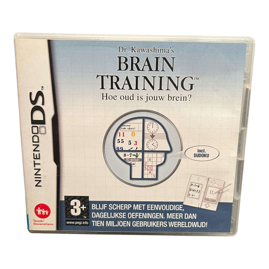 Dr. Kawashima's Brain Training: Hoe oud is jouw brein? - DS