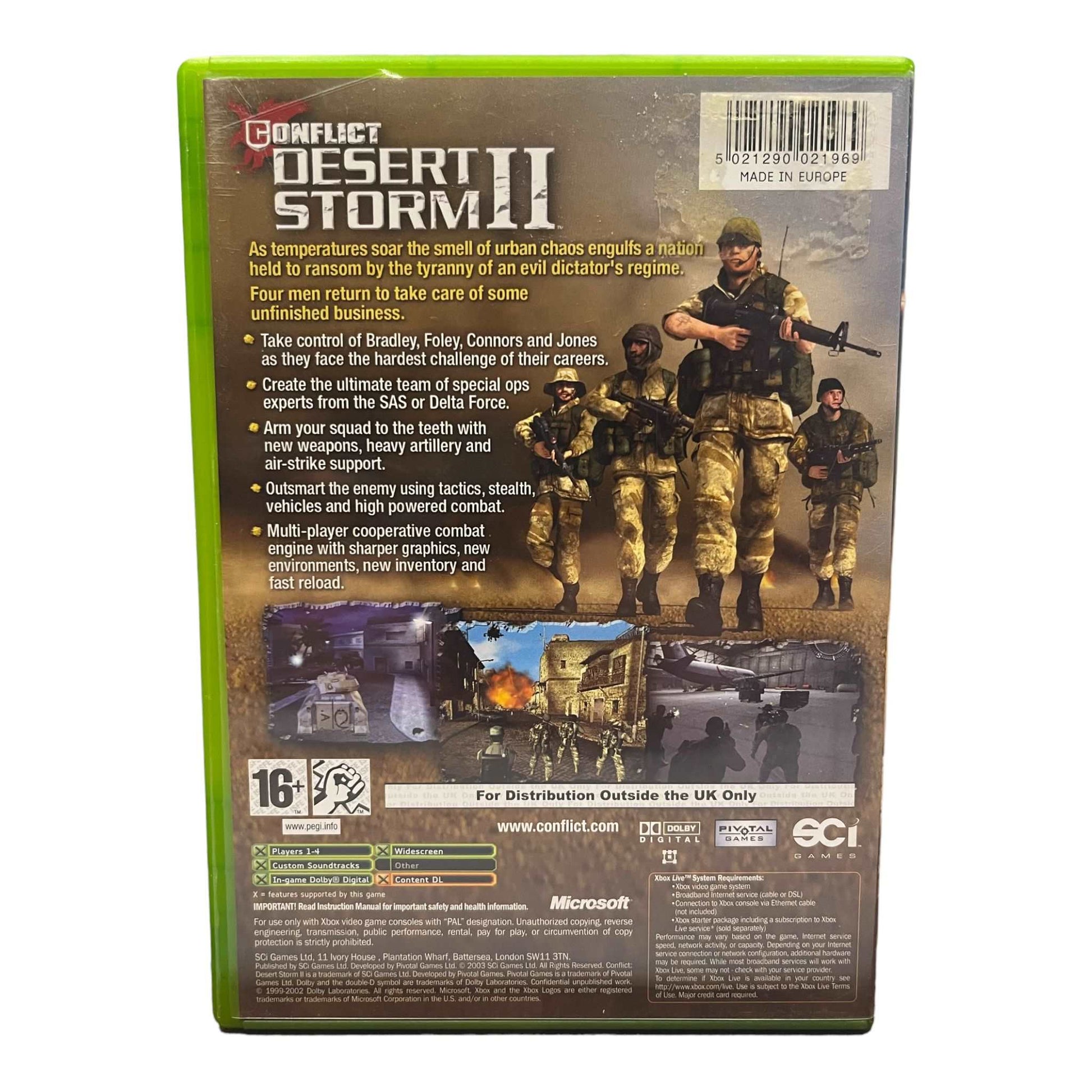 Desert Storm 2: Conflict - XBox