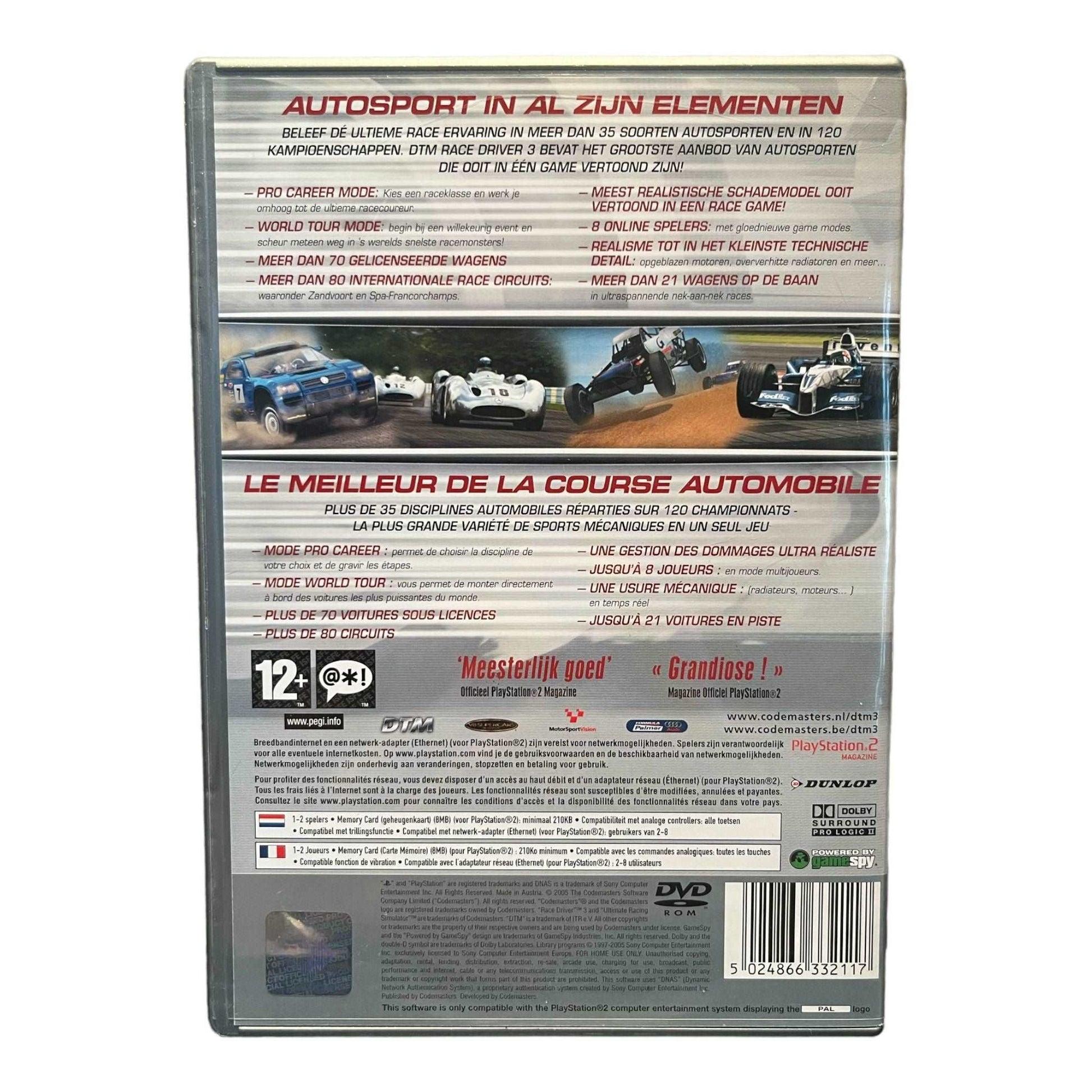 DTM Race Driver 3 - PS2 - Platinum