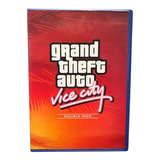 Grand Theft Auto Vice City GTA (Double pack) - PS2