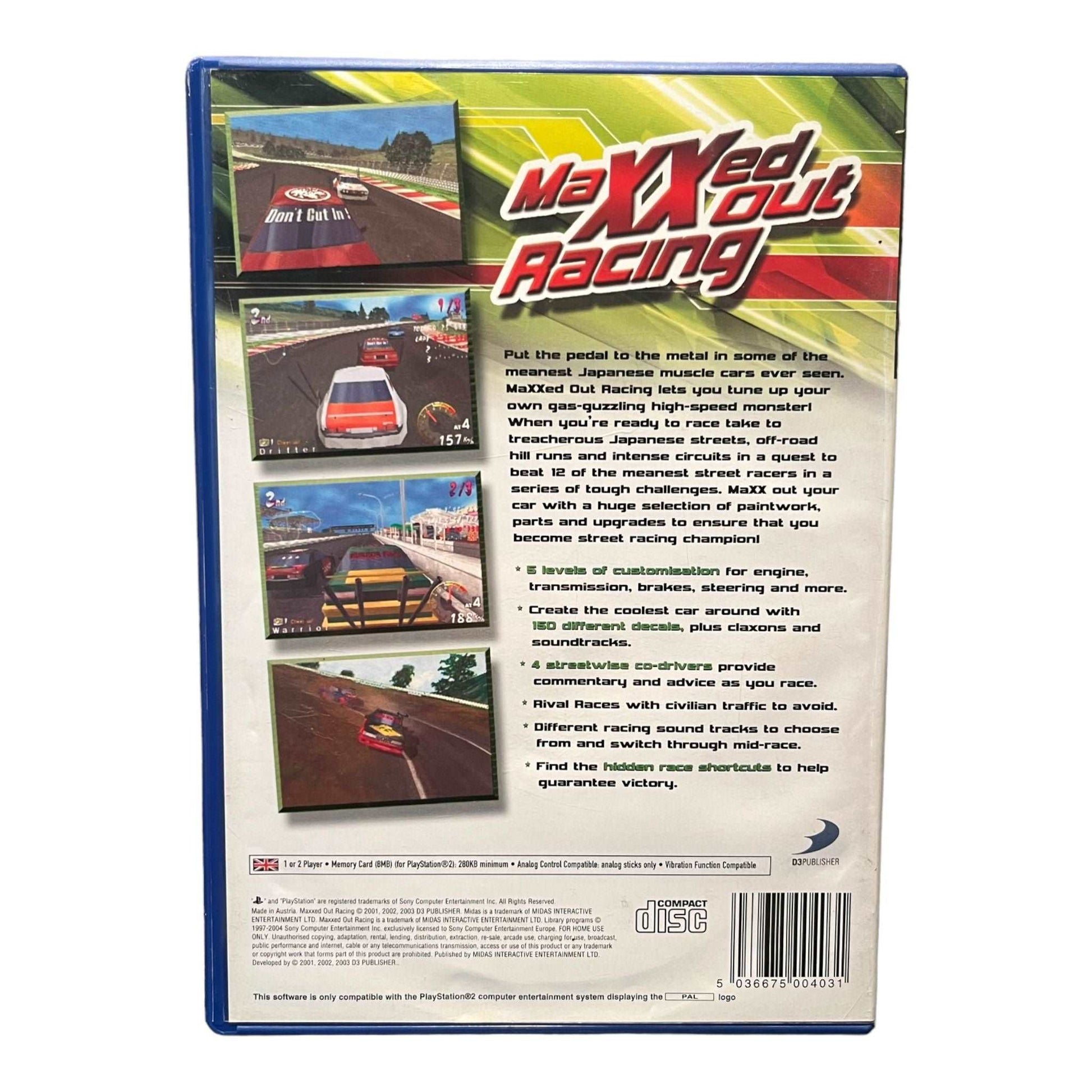 Maxxed Out Racing - PS2