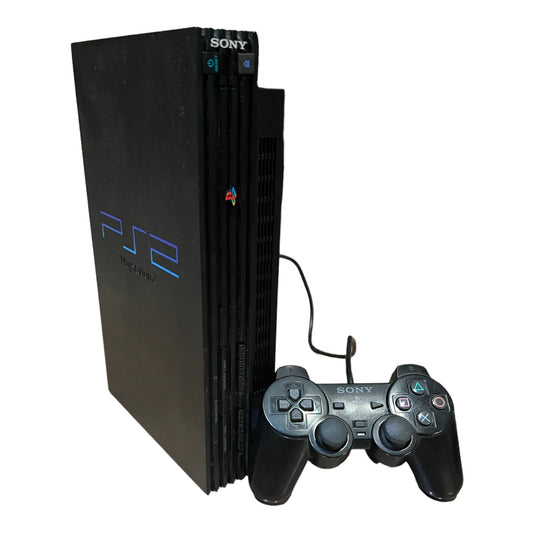 Playstation 2 Console Phat + Controller - PS2 - Black