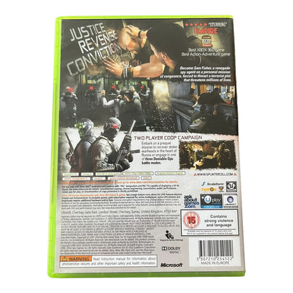 Splinter Cell Conviction Tom Clancy's